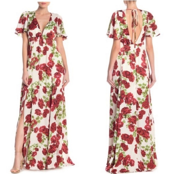 SMYM Faye Flutter Maxi NWT - Picture 1 of 2